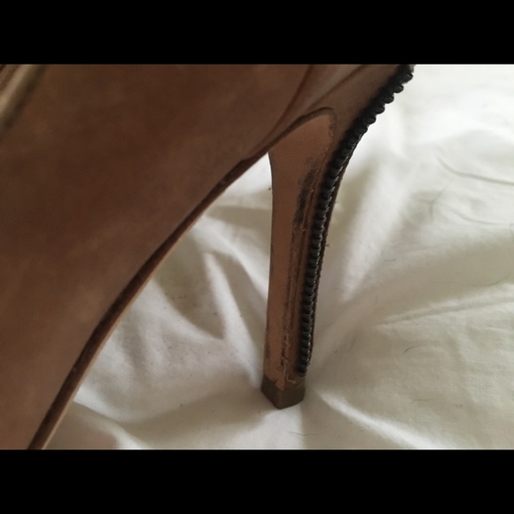Dior Suede tan heel - Picture 4 of 6